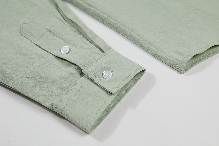 Washed Long Sleeve Shirt