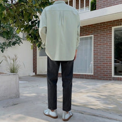 Washed Long Sleeve Shirt