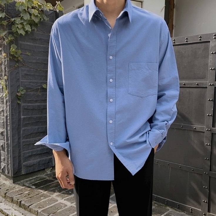 Washed Long Sleeve Shirt