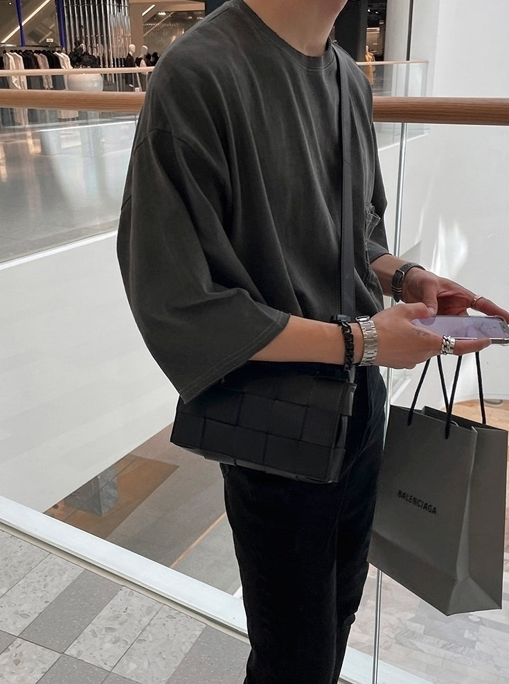 Washed Gray Loose Fit T-Shirt