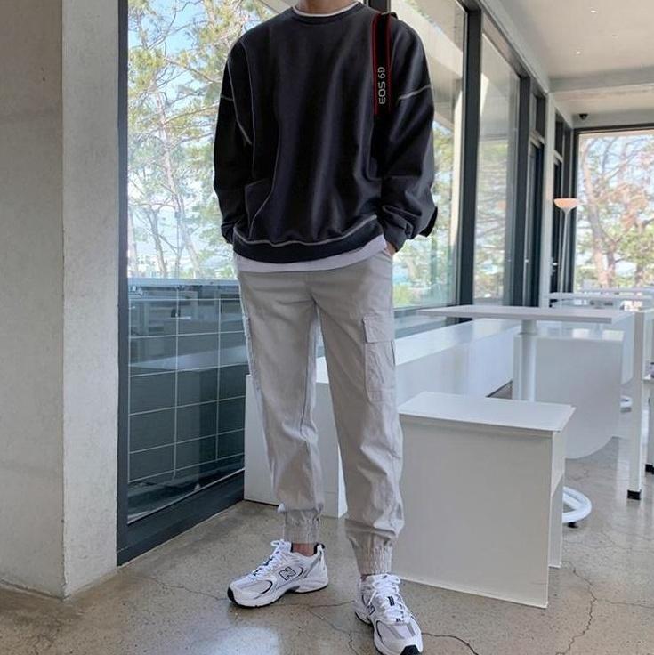 Washed Pullover Loose Sweatshirt
