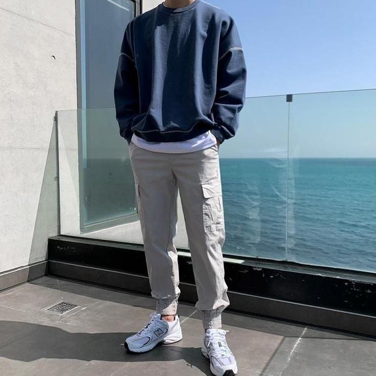 Washed Pullover Loose Sweatshirt