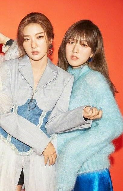 Light Blue High Collar Long Sweater