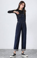 Navy Blue Denim Overall