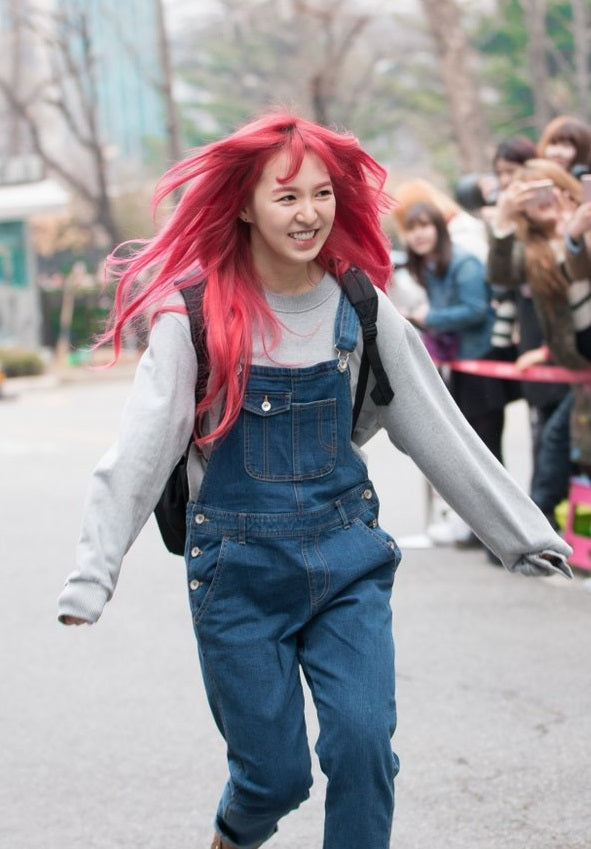 Navy Blue Denim Overall