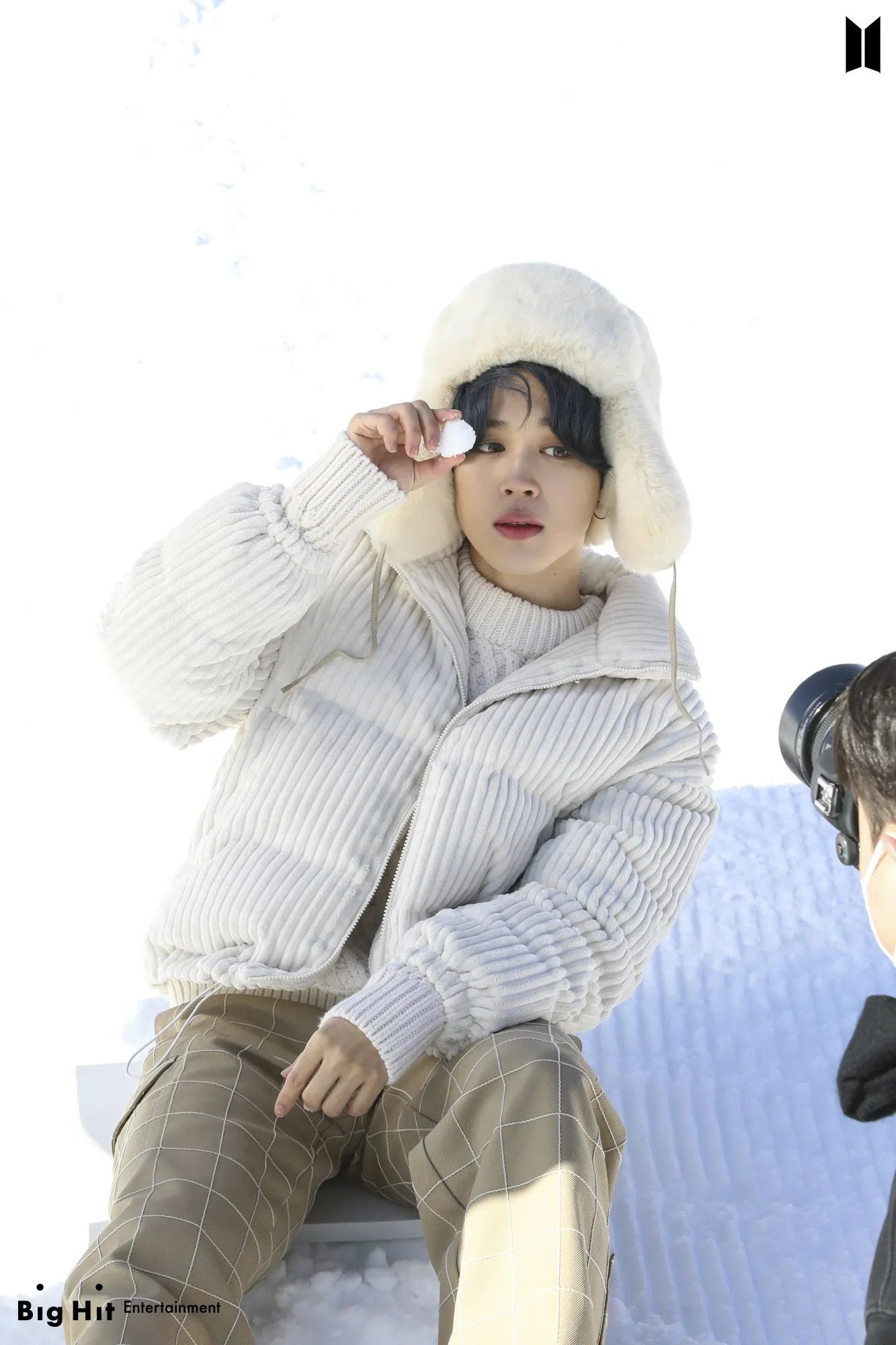 White Chunky Corduroy Jacket