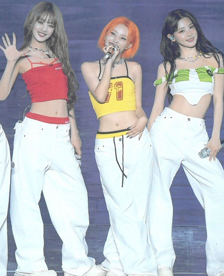 White Classic Low-Rise Baggy Jeans