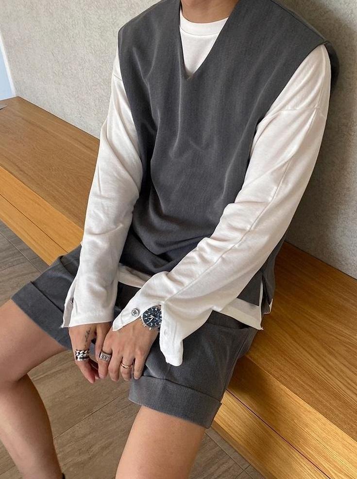 White Casual Long Sleeve Shirt