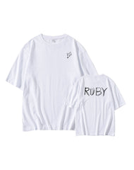 White Dog Doodle T-Shirt