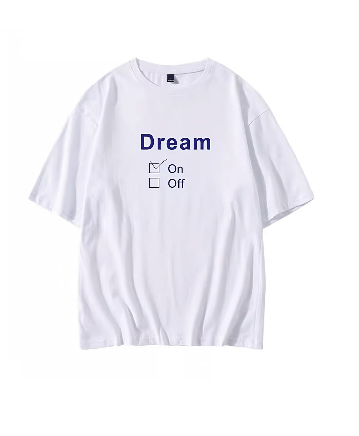 White Dream Checkbox T-Shirt