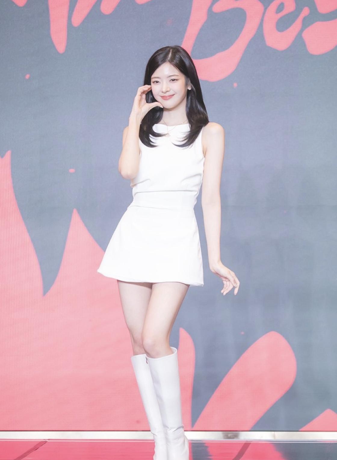 White Elegant A-Line Dress