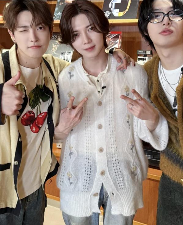 White Flower Embroidered Button-Up Cardigan