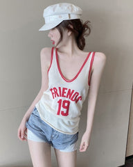 White Friends 19 Tank Top