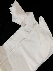 White Graphic Car Reconstructed Skirt