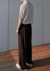 Vintage Knit Polo Short Sleeve Shirt