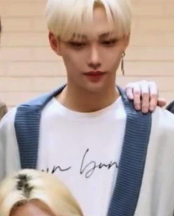 White Moon Bunny Calligraphy T-Shirt