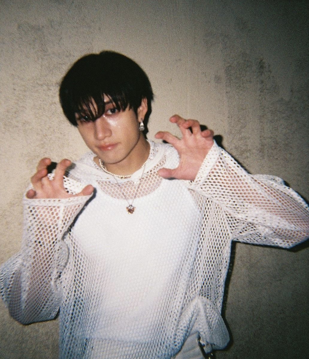 White Oversized Net Hoodie