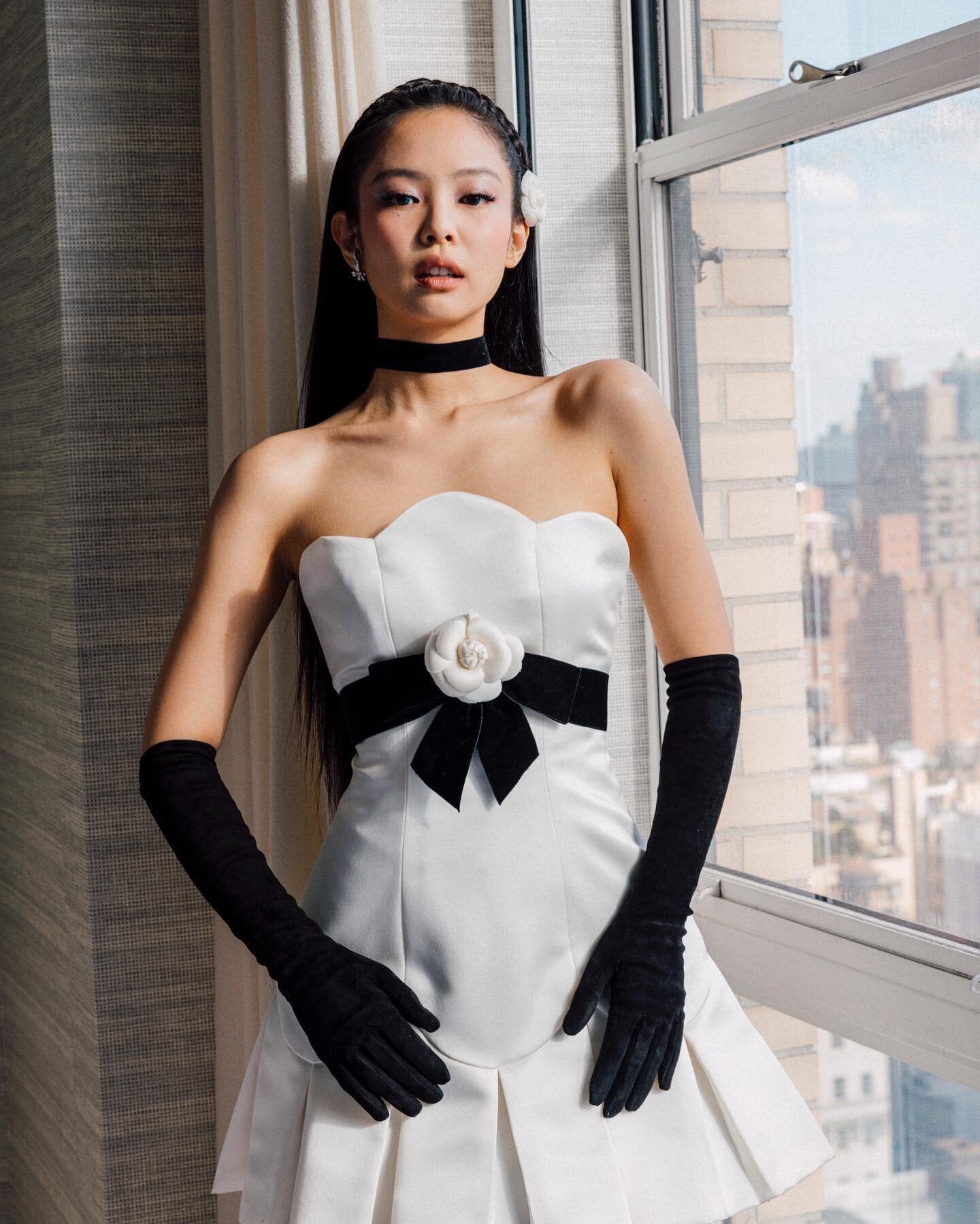 White Pleated Flower Bow Dress