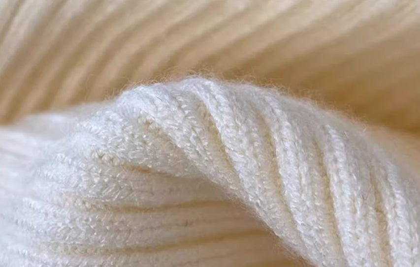 Beige Ribbed Sling Top