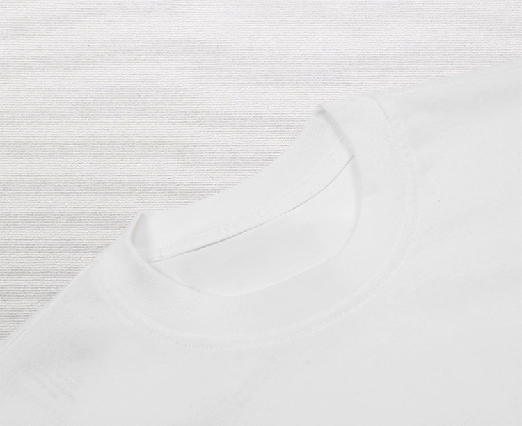 White Celestial Sun Graphic T-Shirt