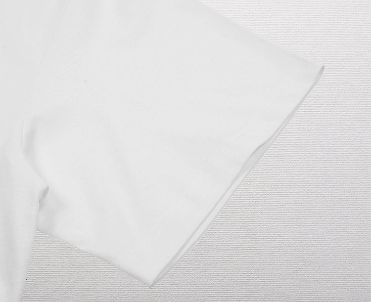 White Celestial Sun Graphic T-Shirt