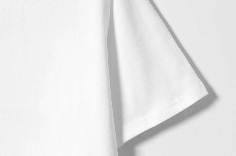 White Heart Text Graphic T-Shirt