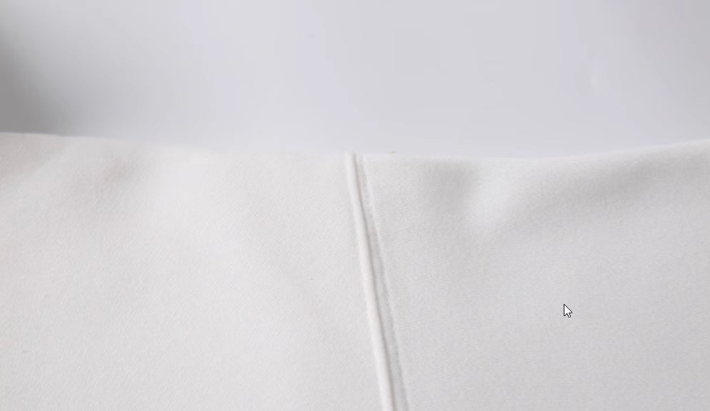 White Thank You Hoodie