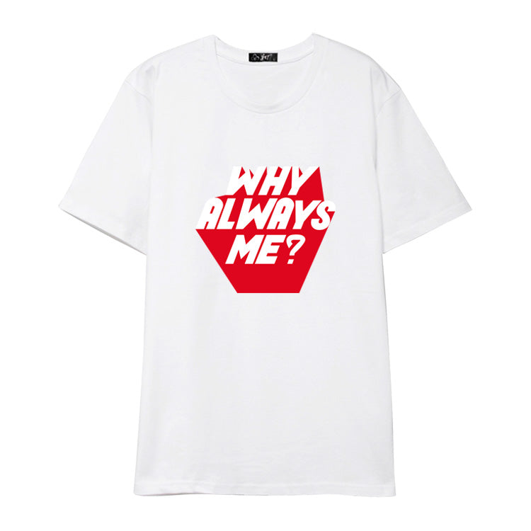 Yellow 'Why Always Me' T-Shirt