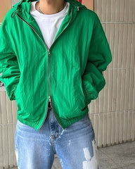Windproof Hooded Casual Jacket
