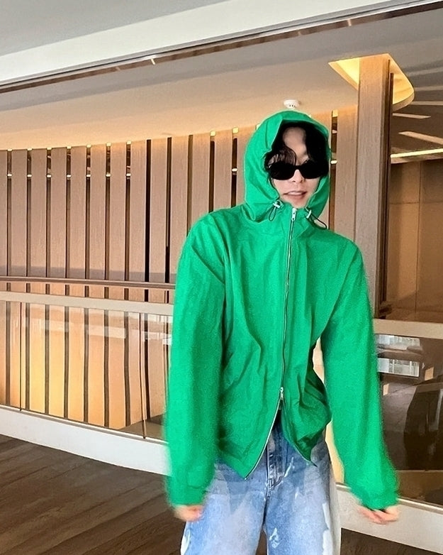 Windproof Hooded Casual Jacket