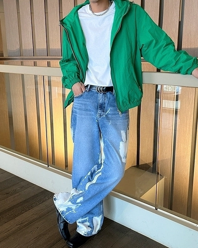 Windproof Hooded Casual Jacket