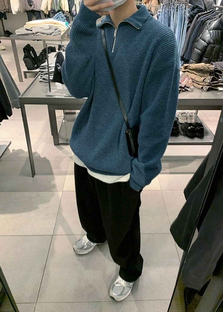 Winter Corduroy Wideleg Casual Pants