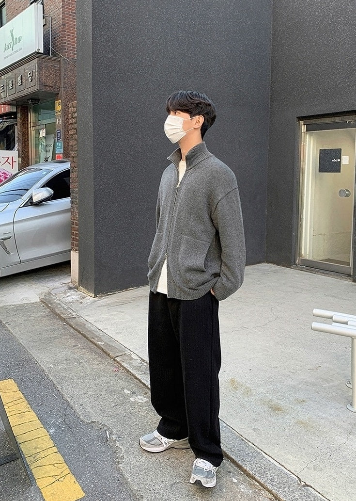 Winter Corduroy Wideleg Casual Pants