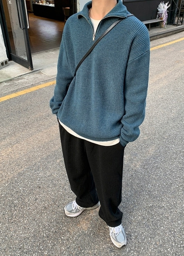 Winter Corduroy Wideleg Casual Pants