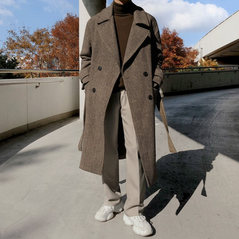 Winter Long Overcoat Trendy Style