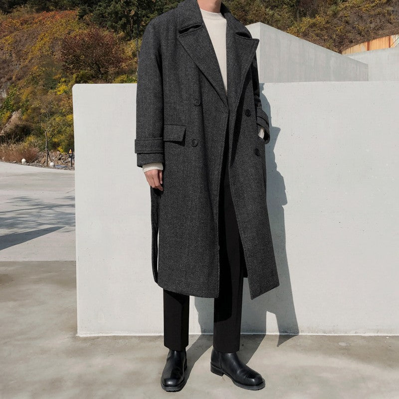 Winter Long Overcoat Trendy Style