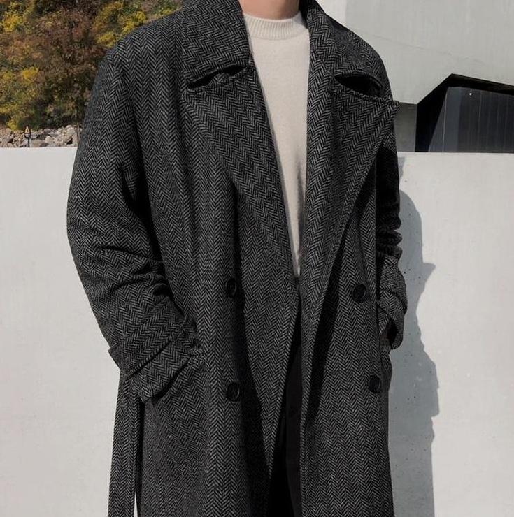 Winter Long Overcoat Trendy Style