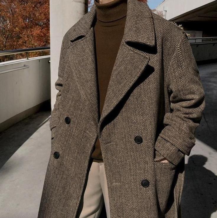 Winter Long Overcoat Trendy Style