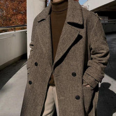 Winter Long Overcoat Trendy Style