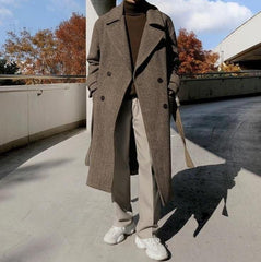 Winter Long Overcoat Trendy Style