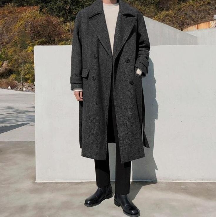 Winter Long Overcoat Trendy Style