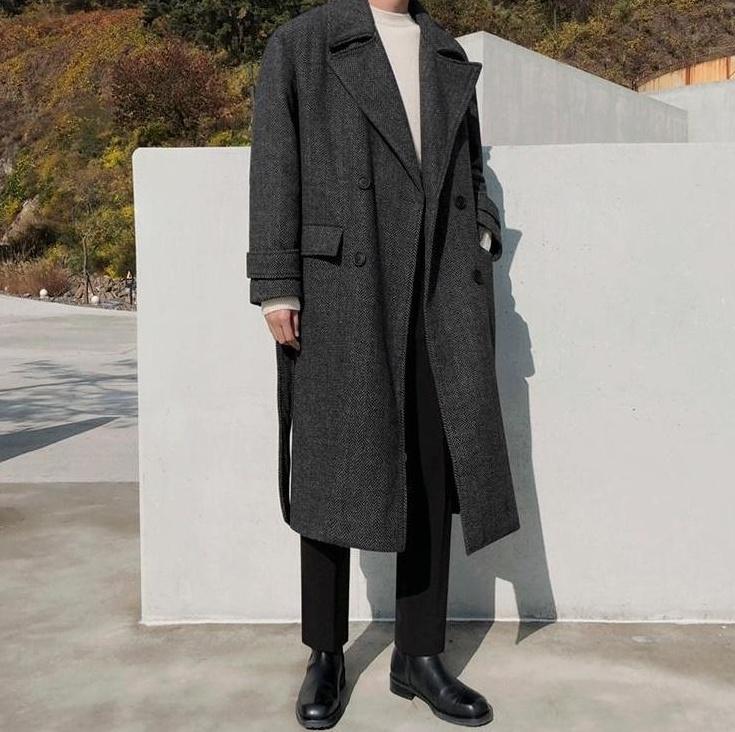 Winter Long Overcoat Trendy Style