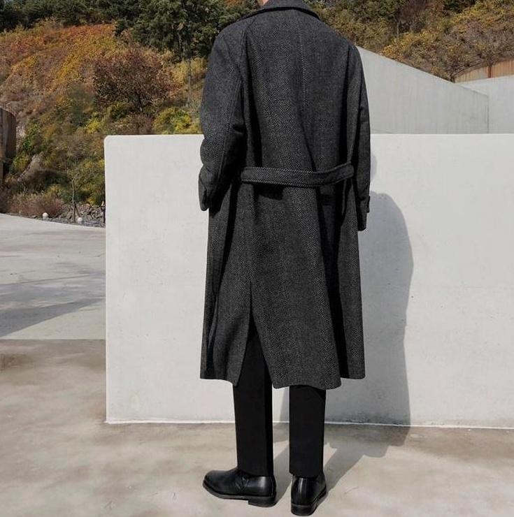 Winter Long Overcoat Trendy Style