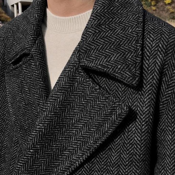 Winter Long Overcoat Trendy Style