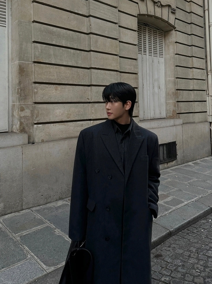 Winter Loose Fit Thickened Suit Collar Coat