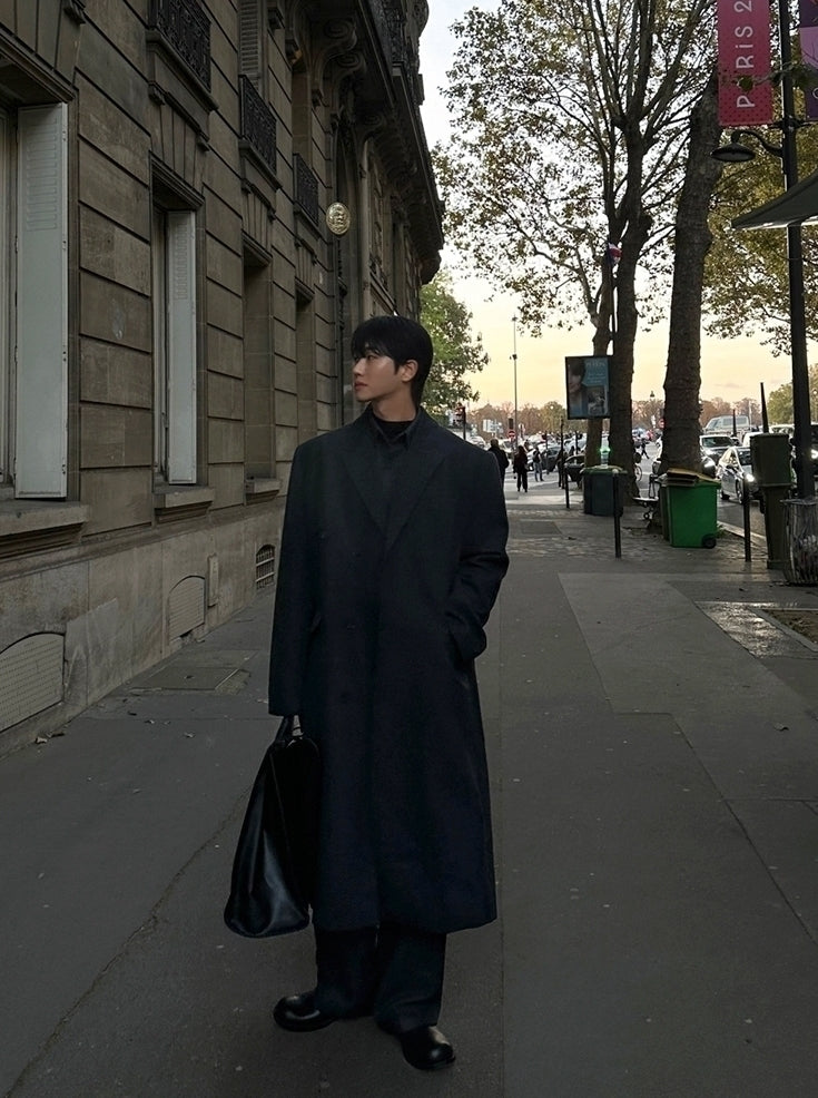 Winter Loose Fit Thickened Suit Collar Coat