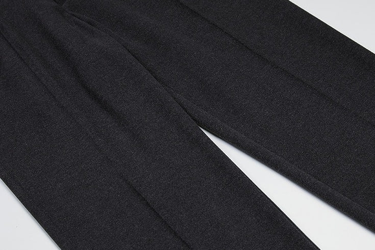 Winter Relaxed Fit Thick Trousers