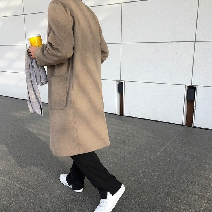 Winter Relaxed Fit Thick Trousers