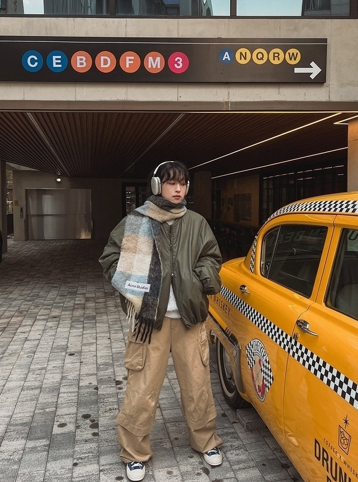 Winter Warm Commuter Baseball Jacket