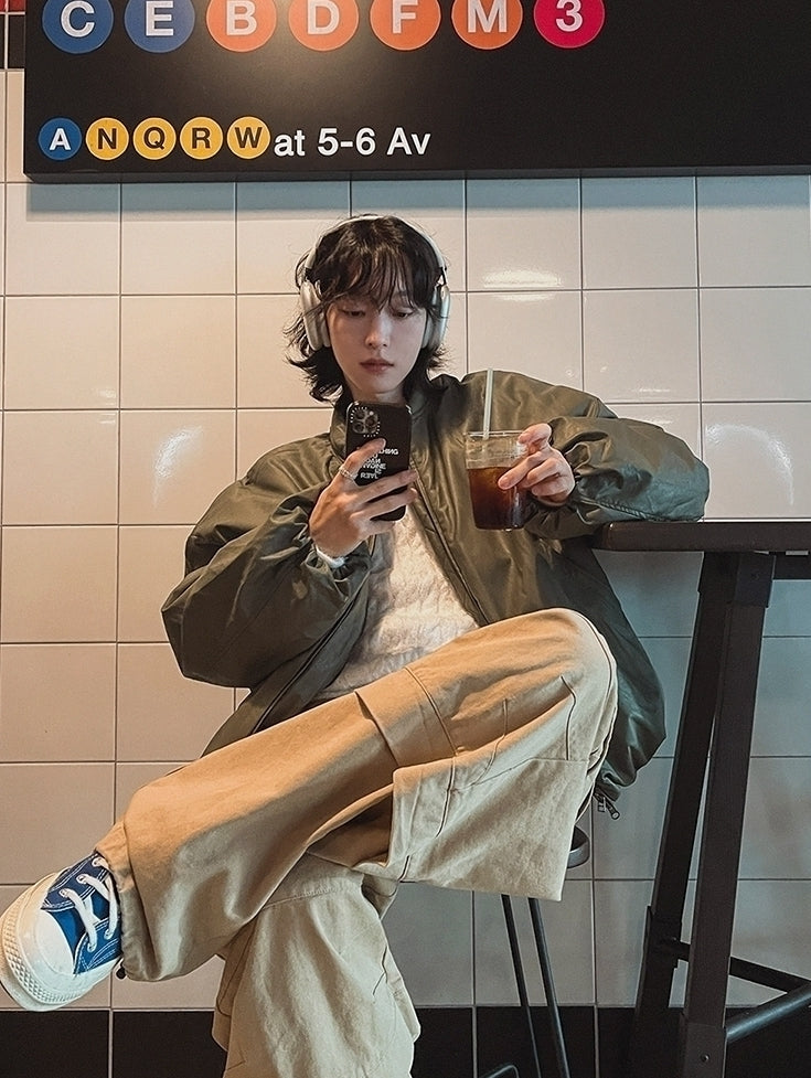 Winter Warm Commuter Baseball Jacket